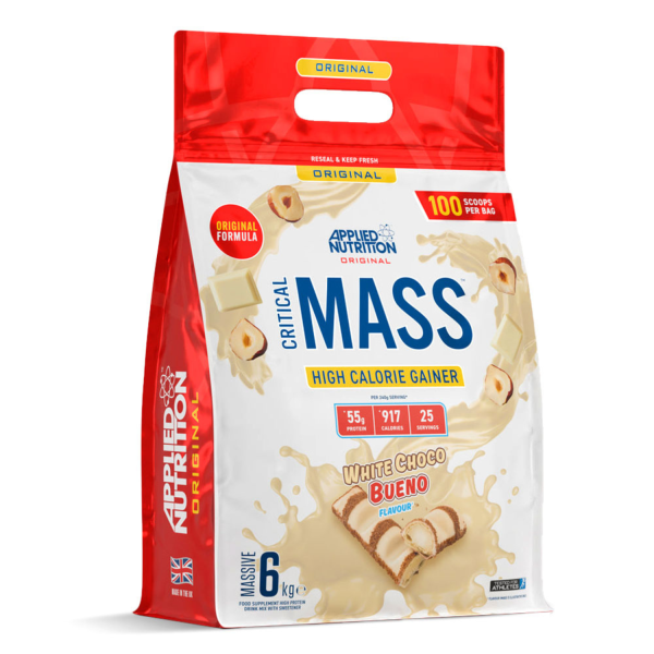 Applied Nutrition Original Formula Critical Mass, 6 Kg, More 900 Kcal Per Serving - Image 6