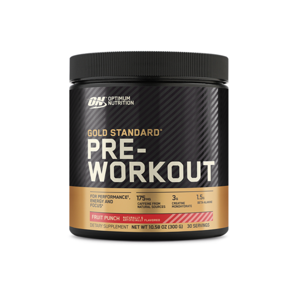 Optimum Nutrition Gold Standard Pre-Workout, 175 mg Caffeine Per Serving