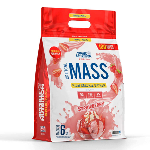 Applied Nutrition Original Formula Critical Mass, 6 Kg, More 900 Kcal Per Serving