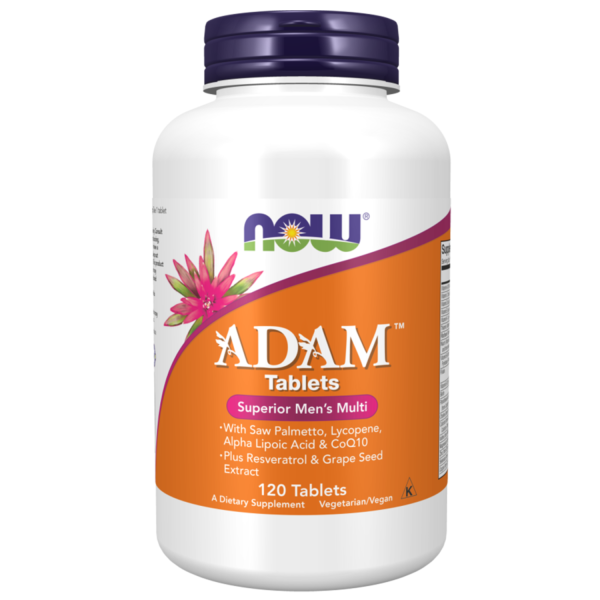 Now Adam, With Saw Palmetto, Lycopene, Alpha Lipoic Acid & CoQ10 - Image 2