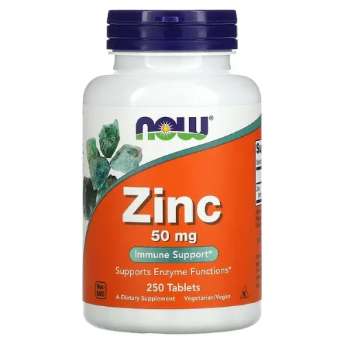 NOW Foods, Zinc, 50 mg, 250 Tablets