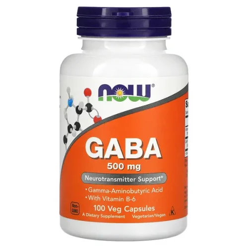 Gaba 500mg 100 VEG – NOW FOOD