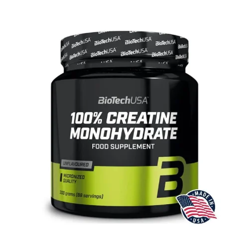 100% CREATINE MONOHYDRATE 300g – BIOTECH USA