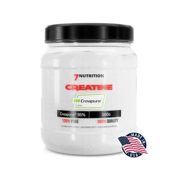 7NUTRITION -100% CREAPURE CREATINE MONOHYDRATE 500g