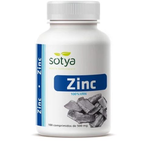 Zinc 100% VRN, 100 comprimés – SOTYA