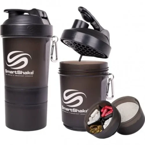 Shaker + 2 compartiments 500 ml -Prodiet Nutrition