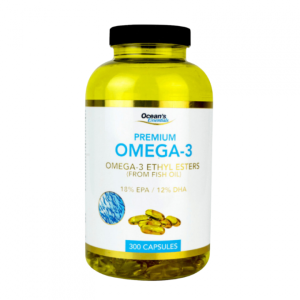 Omega 3 Premium Fish Oil 1000mg - 300 Capsules