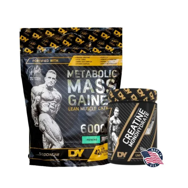 PACK - DORIAN YATS MASS 6KG – CREATINE 100% MONOHYDRATE