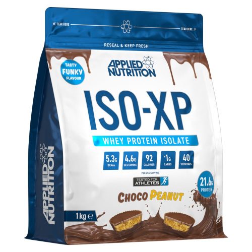 Applied Nutrition ISO-XP 100% Whey Protein Isolate – Chocolate Peanut – 1 kg