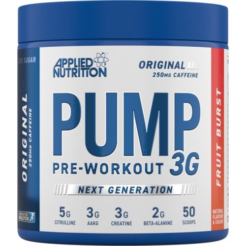 Applied Nutrition – Pump 3g Decreases Muscle Fatigue