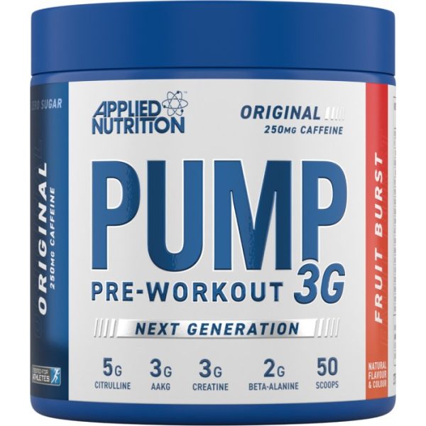 Applied Nutrition - Pump 3g Decreases Muscle Fatigue